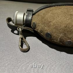 WWII German All Matching Enamel Canteen Original Army Heer