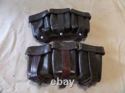 WWII German Army Ammo pouches original pair