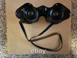 WWII German Army Beh-KF-NZ Rangefinder Dienstglas Binoculars 7x50 382271