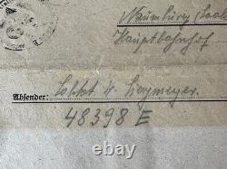 WWII German Army DAK POW 999 Penal Seigmeyer USA Colorado Censored Mail RARE