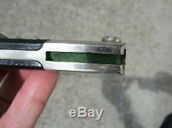 WWII German Army Dress Bayonet with Green Felt Spacer and Knot