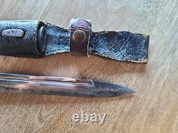 WWII German Army Dress Parade Bayonet Geco Made Model 1938 With Scabbard