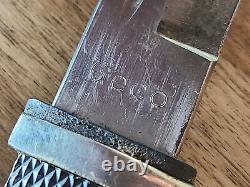 WWII German Army Dress Parade Bayonet Geco Made Model 1938 With Scabbard