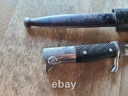 WWII German Army Dress Parade Bayonet Geco Made Model 1938 With Scabbard