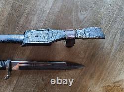 WWII German Army Dress Parade Bayonet Geco Made Model 1938 With Scabbard