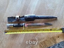 WWII German Army Dress Parade Bayonet Geco Made Model 1938 With Scabbard