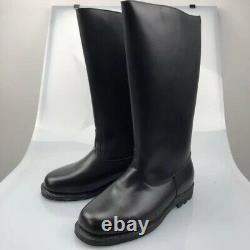 WWII German Army Elite EM Leather Combat Boots Leather Officer Boots in Size