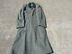 Wwii German Army Gbj Officers Tailor Made Wool Overcoat With Dark Green Collar
