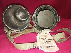 WWII German Army Gas Mask Container Box Canister Wermacht