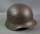 Wwii German Army Heer Wehrmacht M40 Steel Combat Helmet Size Q62 Linear Authent