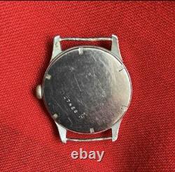 WWII German Army Helvetia Military Wristwatch Antique Swiss 80 Years Old