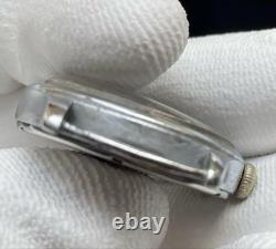 WWII German Army Helvetia Military Wristwatch Antique Swiss 80 Years Old
