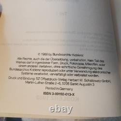 WWII German Army High Command Federal, Archival Aids, Werner Loos Koblenz 1988