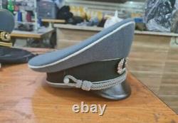 WWII German Army Infantry Officer's Visor Cap Schirmmütze replica