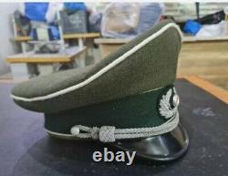 WWII German Army Infantry Officer's Visor Cap Schirmmütze replica
