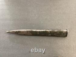 WWII German Army K98 Combat Bayonet 15020 With Scabbard WW2 Free Ship