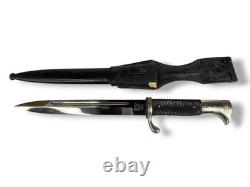 WWII German Army K98 Dress Bayonet Scabbard NICE BLADE %