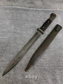WWII German Army K98 Field Bayonet'EuF Horster' w Carl Eickhorn Scabbard c-x