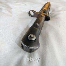 WWII German Army K98 Mauser Combat Bayonet With Muzzle Ring Scabbard WW2 Patina