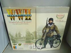 WWII German Army Kunkel Combat Group Bicycle Cavalry Panzerfaust Action Figure