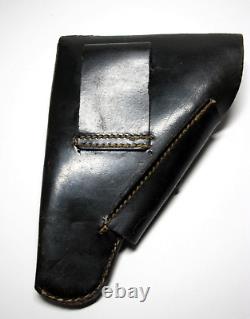 WWII German Army Leather Belt Holster