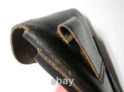 WWII German Army Leather Belt Holster