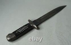 WWII German Army Officer Dagger Knife Metal Scabbard Bakelite Grips