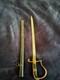 Wwii German Army Officer Sword Saber Solingen Custom Monogram Tg Scabbard