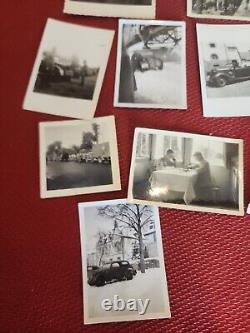 WWII German Army Photo, Patch And Watch Grouping