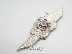 WWII German Army Pilot 5 1/2 Inch Wings Badge SUPER RARE