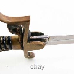 WWII German Army Rare Dove Head Hilt Sword-Matching Numbered, waffenamted