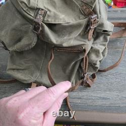 WWII German Army Rucksack With Frame