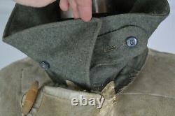 WWII German Army Sentry Coat Overcoat With Hood