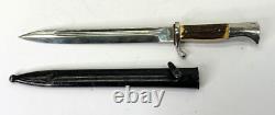 WWII German Army Solingen K98 Dress Bayonet