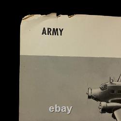 WWII German Army Troop Transport Luftwaffe Paratrooper Junkers JU 52 ID Poster