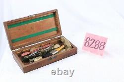 WWII German Army Unit Marked Wooden Box Gun Cleaning Kit