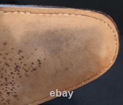 WWII German Army Wehrmacht Officers Black Leather Riding Boots Larger Sz Supple