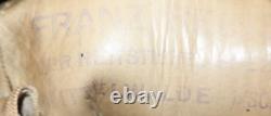 WWII German Army Wehrmacht Officers Black Leather Riding Boots Larger Sz Supple