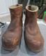 Wwii German Army, Wehrmacht Sentry Winter Boots Cut Down Maker Marked Original