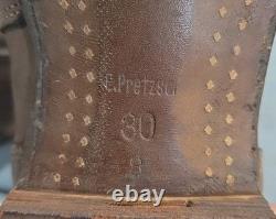 WWII German Army, Wehrmacht Sentry Winter Boots Cut Down Maker Marked Original