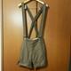 Wwii German Army Wool Trousers With Suspenders Brown Original Me