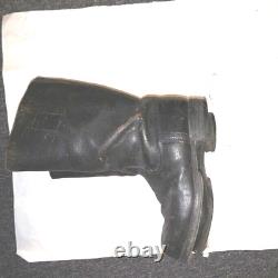 WWII German Army field boots 100% original NCO Leather soles with rubber heel