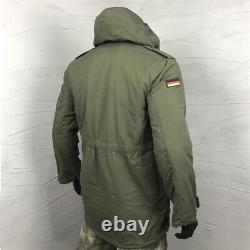 WWII German Coat Hooded Military Jacket Parka