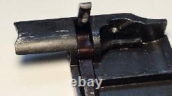 WWII German DWM P08 Luger 9mm Pistol Sideplate Assembly (B)