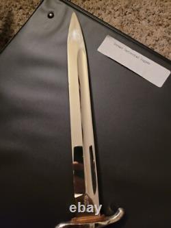 WWII German E. Pack & Sohne Solingen Short Army Dress Bayonet +Scabbard & Frog