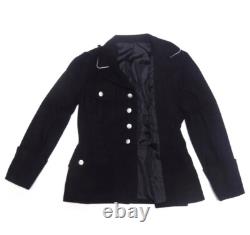WWII German Elite Army 1932 M32 Black Wool Tunic Jacket Size 38 inch Repro