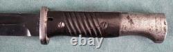 WWII German K98 Bayonet Army leather frog MATCHING US WW2 knife dagger Wehrmacht