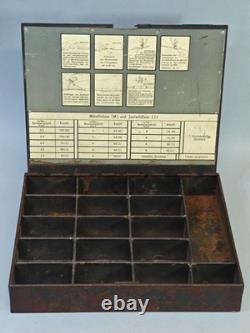 WWII German Luftwaffe Radio Cable Box Fl 32910-2 Army Group North Courland Attic