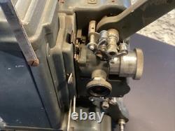 WWII German Military Army Paillard Bolex Model G Film Projector 16mm 8mm