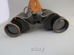 WWII German Military Dienstglas M H/6400 Rodenstock Binoculars 6x30